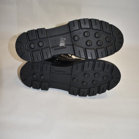 New! La Canadienne Brendan Leather Combat Booties Black 39 EU 8.5 US Z3 DD296 - Picture 7 of 8